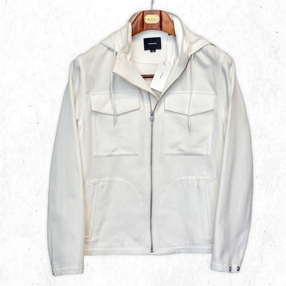 Vince Other - NWT Vince Hooded White Jacket